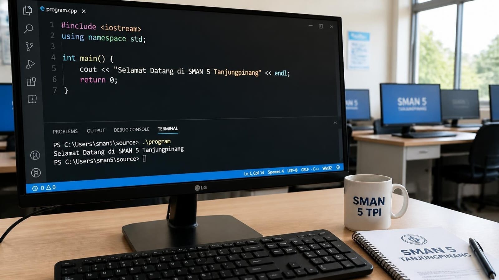 Memahami Struktur Dasar Bahasa C++ Lengkap dengan Contoh Program