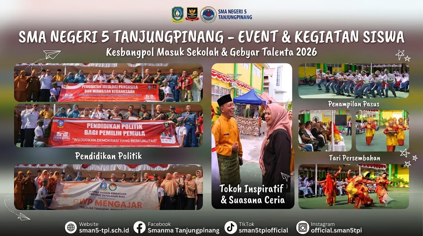 SMAN 5 Tanjungpinang Tuan Rumah KEMAS Seri 19 Bersama TP-PKK Kepri